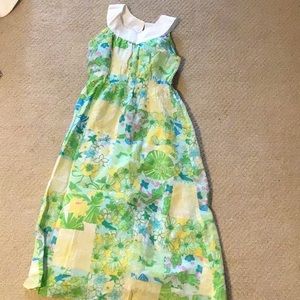 Kids Lilly Pulitzer gator patch dress